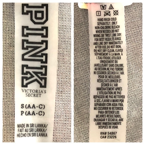 PINK Victoria’s Secret Hibiscus Print Bikini Top - Picture 8 of 8